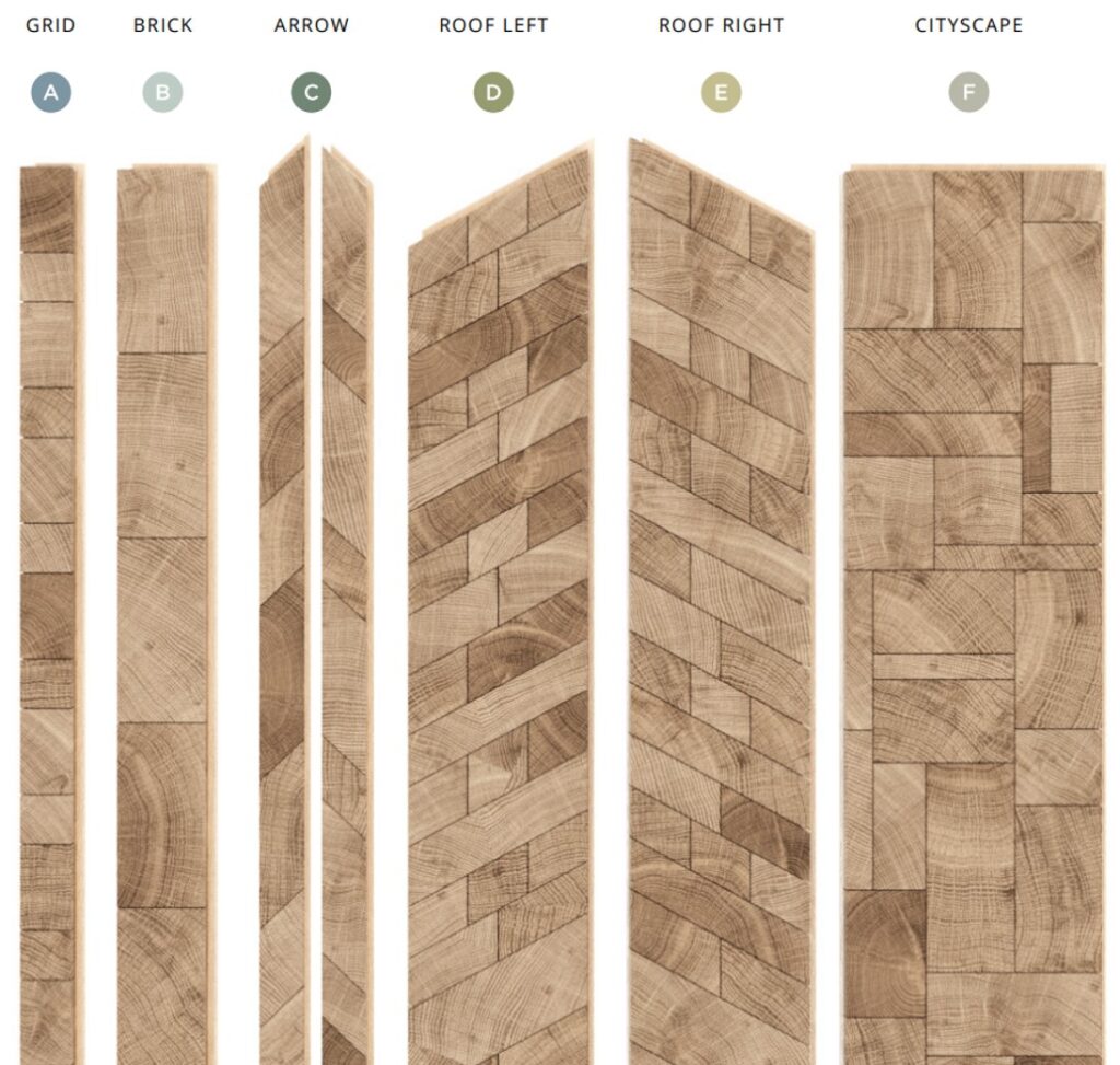 End Grain French Oak - Austral Flooring